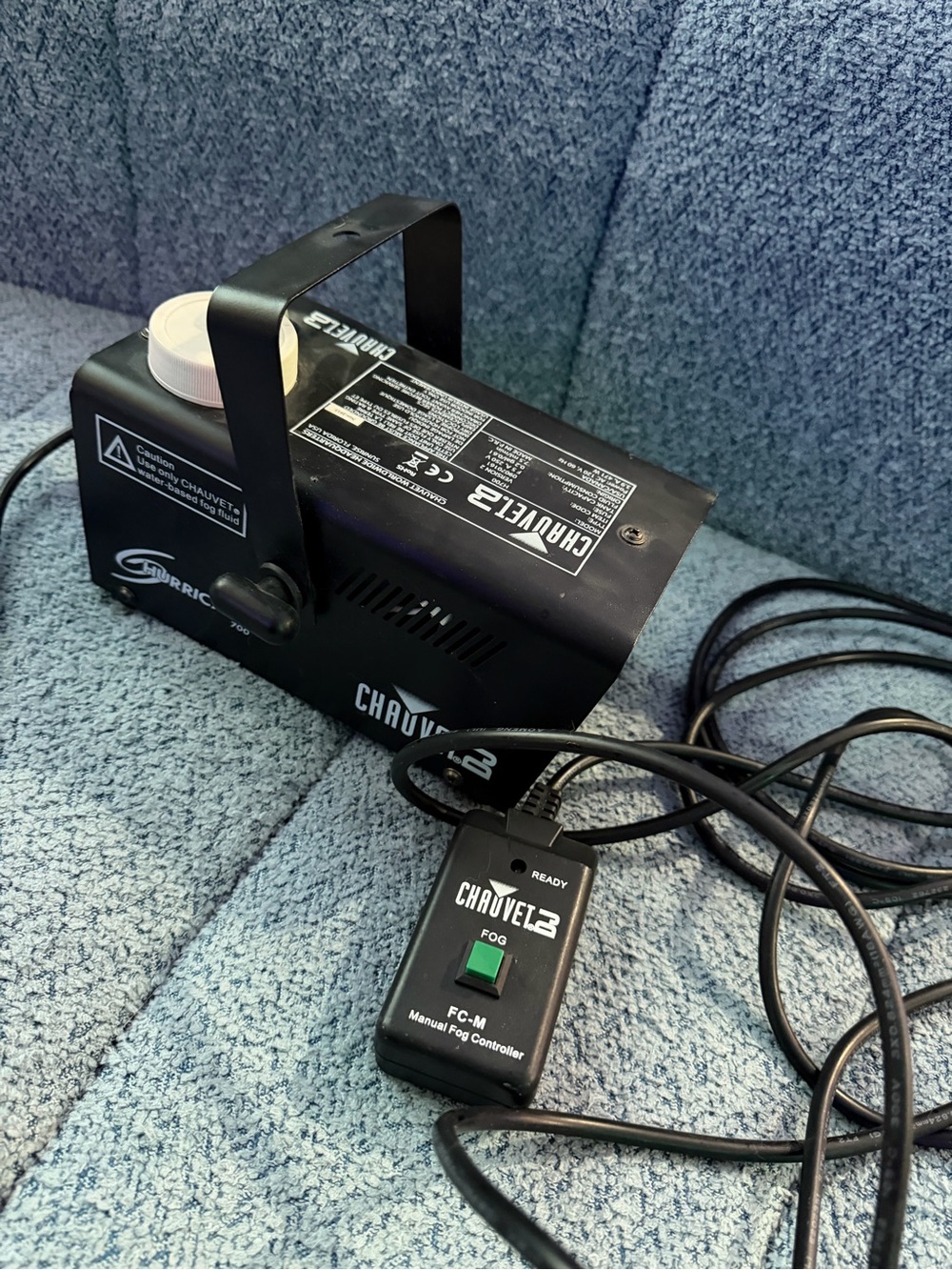 Fog Machine with Wired Controller - Black